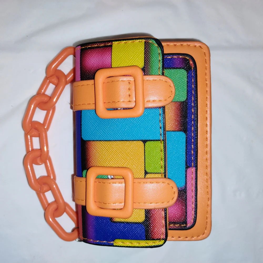 Colorful Patchwork Mini Bag - Picture 6 of 7